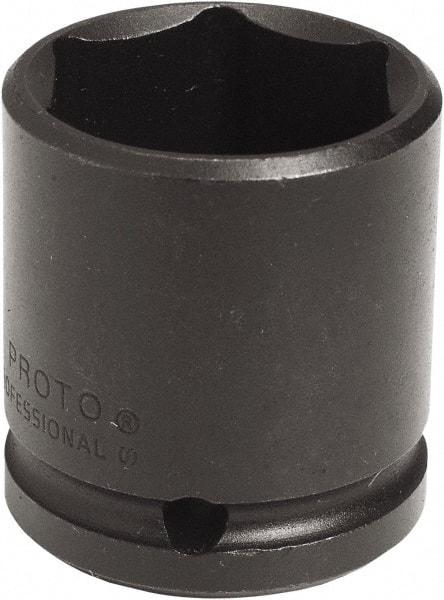 Proto - 1/2" Drive 3/4" Standard Impact Socket - 6 Points, 1-1/2" OAL - Exact Tool & Supply