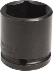 Proto - 1/2" Drive 3/4" Standard Impact Socket - 6 Points, 1-1/2" OAL - Exact Tool & Supply