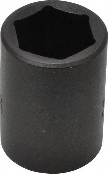 Proto - 1/2" Drive 13/16" Standard Impact Socket - 6 Points, 1-5/8" OAL - Exact Tool & Supply