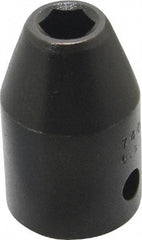 Proto - 1/2" Drive 8mm Standard Impact Socket - 6 Points, 1-1/2" OAL - Exact Tool & Supply