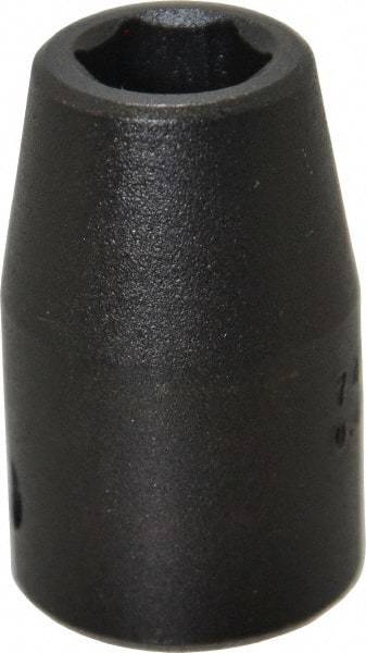 Proto - 1/2" Drive 12mm Standard Impact Socket - 6 Points, 1-1/2" OAL - Exact Tool & Supply