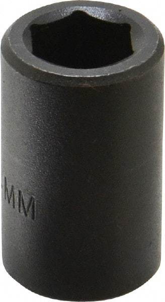 Proto - 1/2" Drive 14mm Standard Impact Socket - 6 Points, 1-1/2" OAL - Exact Tool & Supply