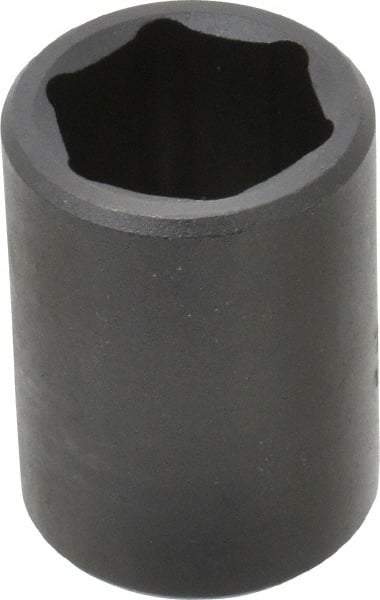 Proto - 1/2" Drive 21mm Standard Impact Socket - 6 Points, 1-39/64" OAL - Exact Tool & Supply