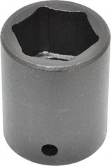 Proto - 1/2" Drive 25mm Standard Impact Socket - 6 Points, 1-3/4" OAL - Exact Tool & Supply