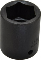 Proto - 1/2" Drive 26mm Standard Impact Socket - 6 Points, 2" OAL - Exact Tool & Supply