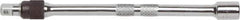 Proto - 3/8" Drive Locking Socket Extension - 8" OAL, Chrome Finish - Exact Tool & Supply