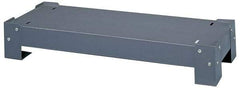 Durham - 12.3" Wide x 5.8" High, Gray Bin Holder - Use with Cabinets 002, 005, 007, 013, 014, 030, 031, 034 - Exact Tool & Supply
