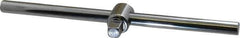 Proto - 3/8" Drive Socket Sliding T-Handle - 8" OAL, Chrome Finish - Exact Tool & Supply