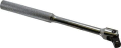 Proto - 3/8" Drive Flex Socket Handle - 7-7/8" OAL, Chrome Finish - Exact Tool & Supply