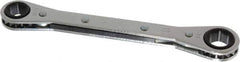 Proto - 3/8" x 7/16" 6 Point Ratcheting Box Wrench - Double End, 5-1/2" OAL, Steel - Exact Tool & Supply