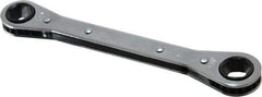 Proto - 1/2" x 9/16" 6 Point Ratcheting Box Wrench - Double End, 6-3/4" OAL, Steel - Exact Tool & Supply