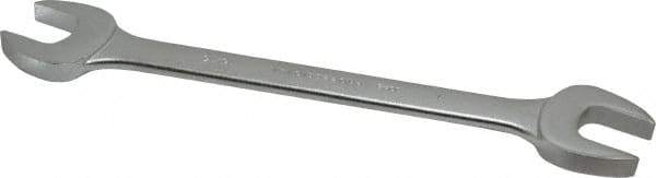 Proto - 15/16" x 1" Standard Open End Wrench - 11-1/2" OAL, Double End, Satin Finish, 15° Head Angle - Exact Tool & Supply