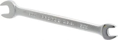 Proto - 8mm x 9mm Standard Open End Wrench - 5-1/8" OAL, Double End, Satin Finish, 15° Head Angle - Exact Tool & Supply