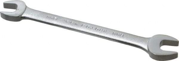 Proto - 12mm x 13mm Standard Open End Wrench - 6-3/8" OAL, Double End, Satin Finish, 15° Head Angle - Exact Tool & Supply