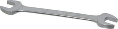 Proto - 24mm x 26mm Standard Open End Wrench - 11-3/8" OAL, Double End, Satin Finish, 15° Head Angle - Exact Tool & Supply