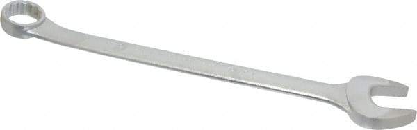 Proto - 1-5/16" 12 Point Offset Combination Wrench - 15° Offset Angle, 17-5/8" OAL, Steel, Satin Finish - Exact Tool & Supply