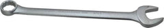 Proto - 1-3/8" 12 Point Offset Combination Wrench - 15° Offset Angle, 18-1/2" OAL, Steel, Satin Finish - Exact Tool & Supply