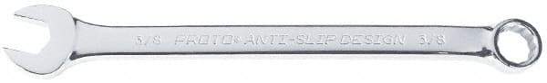 Proto - 1-1/2" 12 Point Offset Combination Wrench - 15° Offset Angle, 20-1/4" OAL, Steel, Satin Finish - Exact Tool & Supply