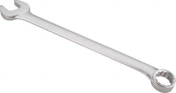 Proto - 1-3/4" 12 Point Offset Combination Wrench - 15° Offset Angle, 25" OAL, Steel, Satin Finish - Exact Tool & Supply