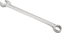 Proto - 1-3/4" 12 Point Offset Combination Wrench - 15° Offset Angle, 25" OAL, Steel, Satin Finish - Exact Tool & Supply