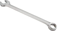 Proto - 2-1/8" 12 Point Offset Combination Wrench - 15° Offset Angle, 29-1/2" OAL, Steel, Satin Finish - Exact Tool & Supply