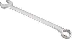 Proto - 2-1/4" 12 Point Offset Combination Wrench - 15° Offset Angle, 29-1/2" OAL, Steel, Satin Finish - Exact Tool & Supply