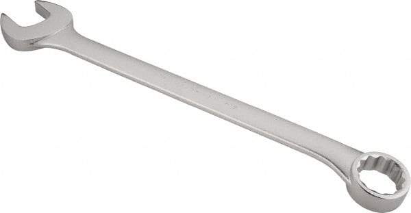 Proto - 2-1/2" 12 Point Offset Combination Wrench - 15° Offset Angle, 31-1/2" OAL, Steel, Satin Finish - Exact Tool & Supply