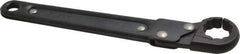 Proto - 3/4", Black Finish, Ratcheting Flare Nut Wrench - 12 Points, 7-1/4" OAL, Steel, Single End Head - Exact Tool & Supply