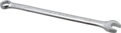 Proto - 8mm 12 Point Offset Combination Wrench - 15° Offset Angle, 5-13/32" OAL, Steel, Satin Finish - Exact Tool & Supply