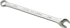 Proto - 9mm 12 Point Offset Combination Wrench - 15° Offset Angle, 5-21/32" OAL, Steel, Satin Finish - Exact Tool & Supply
