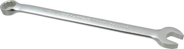 Proto - 16mm 12 Point Combination Wrench - 15° Offset Angle, 9-13/32" OAL, Steel, Satin Finish - Exact Tool & Supply