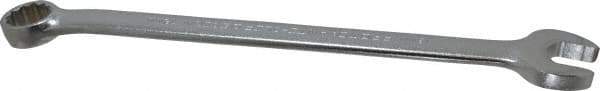 Proto - 18mm 12 Point Combination Wrench - 15° Offset Angle, 10-1/2" OAL, Steel, Satin Finish - Exact Tool & Supply