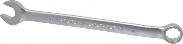 Proto - 19mm 12 Point Offset Combination Wrench - 15° Offset Angle, 11-1/32" OAL, Steel, Satin Finish - Exact Tool & Supply