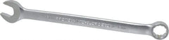 Proto - 19mm 12 Point Offset Combination Wrench - 15° Offset Angle, 11-1/32" OAL, Steel, Satin Finish - Exact Tool & Supply