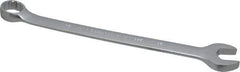 Proto - 28mm 12 Point Combination Wrench - 15° Offset Angle, 14-7/8" OAL, Steel, Satin Finish - Exact Tool & Supply