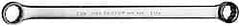 Proto - 13/16" x 7/8" 12 Point Offset Box Wrench - Double End, 13-1/8" OAL, Steel, Polished Finish, 15° Offset - Exact Tool & Supply