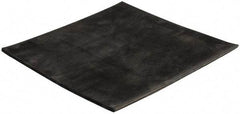 Made in USA - 12" Long, 12" Wide, 1/4" Thick, Neoprene Rubber Foam Sheet - 45 to 55 Durometer, Black, -20 to 180°F, 1,000 psi Tensile Strength, Adhesive Backing, Stock Length - Exact Tool & Supply