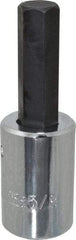 Proto - 1/2" Drive, 5/8" Hex Bit Socket - 4" OAL, 2" Bit Length - Exact Tool & Supply