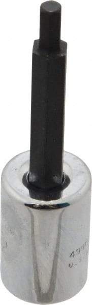 Proto - 3/8" Drive, 5/32" Hex Bit Socket - 2-23/32" OAL, 1-5/8" Bit Length - Exact Tool & Supply
