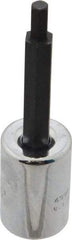 Proto - 3/8" Drive, 5/32" Hex Bit Socket - 2-23/32" OAL, 1-5/8" Bit Length - Exact Tool & Supply