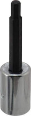 Proto - 3/8" Drive, 3/16" Hex Bit Socket - 2-23/32" OAL, 1-5/8" Bit Length - Exact Tool & Supply
