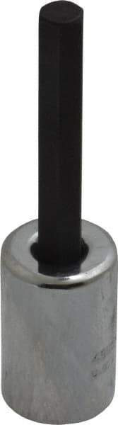 Proto - 3/8" Drive, 1/4" Hex Bit Socket - 2-23/32" OAL, 1-5/8" Bit Length - Exact Tool & Supply