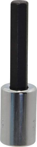 Proto - 3/8" Drive, 5/16" Hex Bit Socket - 2-23/32" OAL, 1-5/8" Bit Length - Exact Tool & Supply