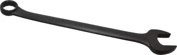 Proto - 1-5/16" 12 Point Offset Combination Wrench - 15° Offset Angle, 17-5/8" OAL, Steel, Black Finish - Exact Tool & Supply