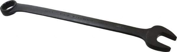 Proto - 1-3/8" 12 Point Offset Combination Wrench - 15° Offset Angle, 18-1/2" OAL, Steel, Black Finish - Exact Tool & Supply