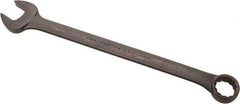 Proto - 1-3/4" 12 Point Offset Combination Wrench - 15° Offset Angle, 25" OAL, Steel, Black Finish - Exact Tool & Supply