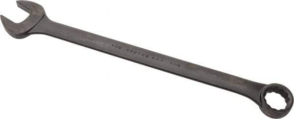 Proto - 1-7/8" 12 Point Offset Combination Wrench - 15° Offset Angle, 28" OAL, Steel, Black Finish - Exact Tool & Supply
