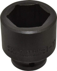 Proto - 3/4" Drive 1-11/16" Standard Impact Socket - 6 Points, 2-5/8" OAL - Exact Tool & Supply