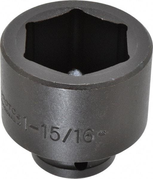 Proto - 3/4" Drive 1-15/16" Standard Impact Socket - 6 Points, 2-13/16" OAL - Exact Tool & Supply