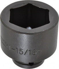 Proto - 3/4" Drive 1-15/16" Standard Impact Socket - 6 Points, 2-13/16" OAL - Exact Tool & Supply